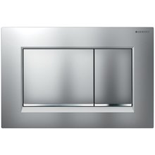 Geberit Sigma30 Dual Flush Plate - Matt Plate/Polished Edge Detail (115.883.KN.1)