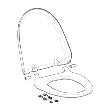 Geberit Toilet Seat For AquaClean 800+ - White Alpine (250.034.11.1)