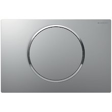 Geberit Type 10 flush plate - gloss/matt chrome (115.758.KN.5)