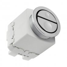 Geberit WC Dual Flush Control Actuator - Gloss Chrome (241.413.21.1)