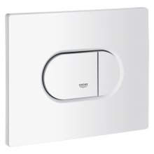 Grohe Arena Cosmopolitan Dual Flush Plate - White (38858SH0)