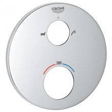 Grohe escutcheon - round - chrome (49075000)