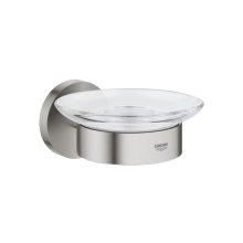 Grohe Essentials Soap Dish With Holder - Supersteel (40444DC1)