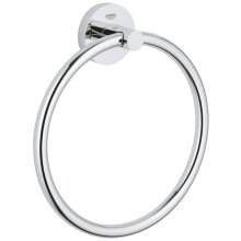 Grohe Essentials Towel Ring - Chrome (40365001)