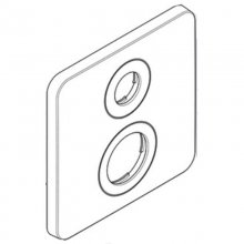 Hansgrohe escutcheon - chrome (98919000)