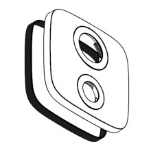 hansgrohe Escutcheon For Exchanged Connections - Chrome (92388000)