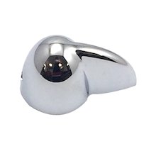 Hansgrohe flow control handle - satin chrome (96449880)