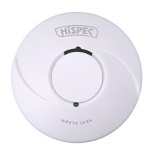 Hispec Radio Frequency Lithium Battery Operated Heat Detector Alarm (HSA/BH/RF10-PRO)