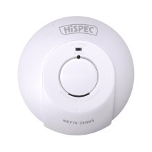 Hispec Radio Frequency Mains Smoke Detector With Rechargeable Lithium Backup Battery (HSSA/PE/RF10/PRO)