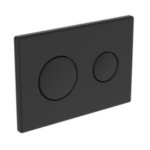 Ideal Standard Dual Flush Plate for Conceala Cisterns - Black (S1082A6)