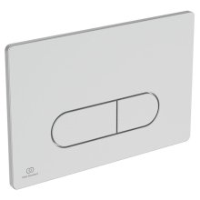Ideal Standard Oleas M1 Dual Flush Plate - Matt Chrome (R0115JG)