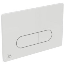 Ideal Standard Oleas M1 Mechanical Dual Flush Plate - White (R0115AC)