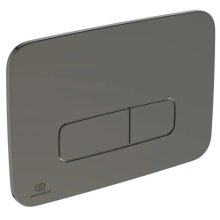 Ideal Standard Oleas M3 Mechanical Dual Flush Plate - Magnetic Grey (R0459A5)