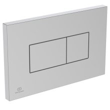 Ideal Standard Solea P2 Pneumatic Dual Flush Plate - Matt Chrome (R0110JG)