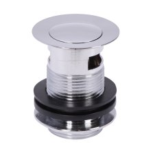 Inventive Creations Standard Basin Waste - Internal Clicker - Stainless Steel (BW1SS)