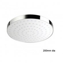 Mira Beat 200mm shower head - chrome/white (1799.011)