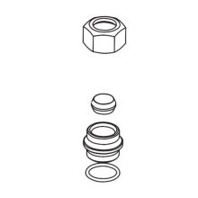 Mira Combiflow B outlet connector assembly (459.21)