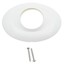 Mira concealing plate assembly - white (451.68)