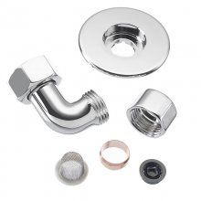 Mira inlet elbow set - chrome (802.38)