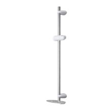 Mira Nectar Slide Rail Kit/Shower Rail Set - White/Chrome (2.1703.007)