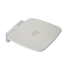 Mira Premium Shower Seat - White/Chrome (2.1731.001)