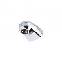 Mira Response slide bar support bracket - chrome (single) (413.30)