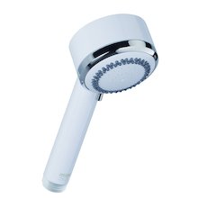 Mira Starglide 4-mode shower head - White/satin (1644.123)