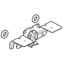 Mira Tabla back plate assembly (1672.048)