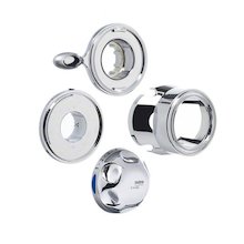 Mira Excel handle pack for built in shower valves - chrome (451.63)