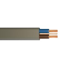 Pitacs 1.0mm Twin & Earth Cable - 100m - Grey (EC351594)
