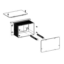 Protection Box / Tile Guide for 820/980mm pre-2016 Cistern / Frame (ABSP-20-0066)