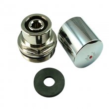 Rada TF503b flow button and headnut - chrome (540.38)