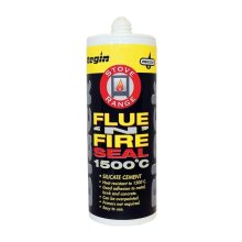 Regin Flue'n'Fire Seal Silicate Cement - Black 150ml (REGZ32)