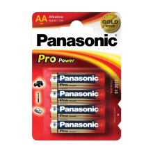 Regin Panasonic Alkaline Batteries 4 x AA (LR6) 1.5V (REGEAA4)