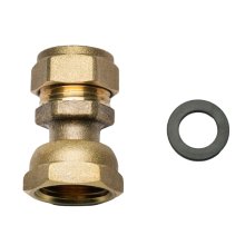 Salamander TapBoost Outlet Connector - 1/2" to 15mm Compression (ACCTAPB12FT15COM)