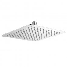 Triton Evie square edge fixed shower head - 300mm (TSHFSQ300CH)