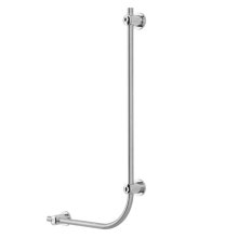 Triton Inclusive Angled 90 Degree Grab Bar Left - Chrome (TGRCARE90LCHR)