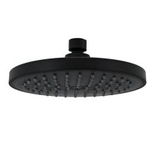 Triton Isabel Circular Fixed Shower Head - Black (TSHFISA13)