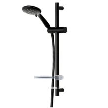 Triton Kian-8000 Series Slender Shower Rail Kit - Matte Black (TSKFKIA8000BLK)