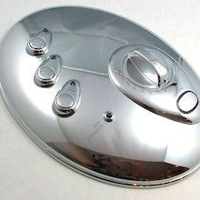 Triton Aspirante control panel - Chrome (87400040)