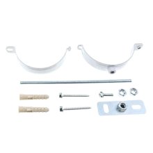 Universal Flue Support Bracket Kit - White (UNIFLUECLAMPKIT)