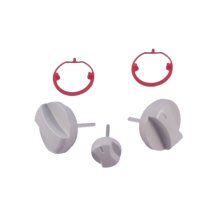 Vaillant Control Knob - Grey - Pack Of 3 (0020074963)