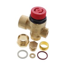 Worcester Bosch Pressure Relief Valve - 1/2" x 15mm x 1/8" (87161424160)