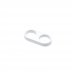 Aqualisa shower hose retaining ring - white (164527) - thumbnail image 1