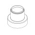 Bristan Dual Control Temperature Shroud - Matt Black (D282-065 BL) - thumbnail image 1