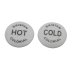 Bristan Indice For Colonial - Pair (IND HD028PLWHB) - thumbnail image 1