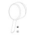 Bristan Lever handle - chrome (SKD276-045CP) - thumbnail image 1