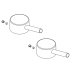 Bristan Tap Handle Assembly - Pair - Chrome (691053973002) - thumbnail image 1