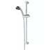 Bristan Single Function Fittings Kit/Shower Rail Set - Chrome (KIT 100 C) - thumbnail image 1