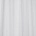 Croydex 1800mm x 1800mm high performance/professional textile shower curtain - white (GP00801) - thumbnail image 1